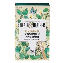 Organic Camomile & Spearmint 20 Tea Bags