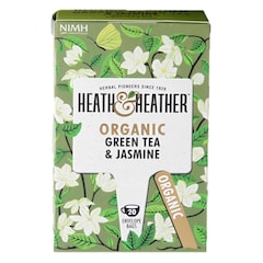 Organic Green Tea & Jasmine 20 Tea Bags