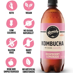 Raspberry Lemonade Kombucha 700ml