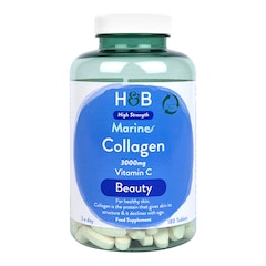 Marine Collagen with Vitamin C 180 Tablets