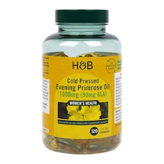 Cold Pressed Evening Primrose Oil 1000mg 120 Capsules