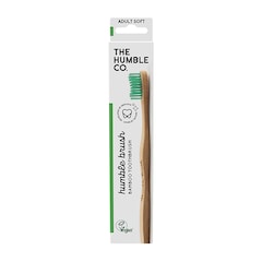 Humble Bamboo Adult Soft Bristle Toothbrush (Blue, Purple, White or Green)