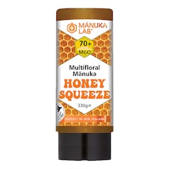 Multifloral Manuka Honey Squeeze MGO 70 330g