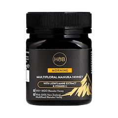 Morning Multifloral Manuka Honey (with Lion's Mane & Vitamin C) 250g