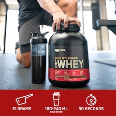 Gold Standard 100% Whey Powder Strawberry 2.28kg