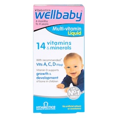 Wellbaby Multi-Vitamin Liquid 6 Months to 4 Years 150ml